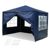 3*3m Gazebo/Wedding Tent w/4 Side Wall - As Picture