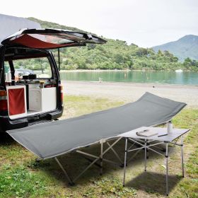 Folding Camping Cot ‚Äì Deluxe Collapsible Single Breathable 600D oxford fabric features tear & wear resistance‚Äì Ultra Lightweight, Comfortable, Hea