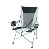 Tension 2 in 1 Mesh Rocking Camp Chair, Gray and Black, Detachable Rockers, Adult - Gray/Black