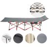 Folding Camping Cot ‚Äì Deluxe Collapsible Single Breathable 600D oxford fabric features tear & wear resistance‚Äì Ultra Lightweight, Comfortable, Hea